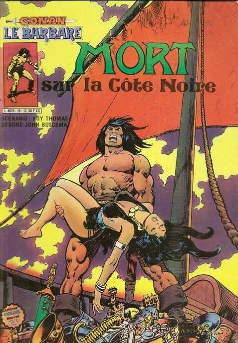 Scan de la Couverture Conan Artima Color Marvel n 16